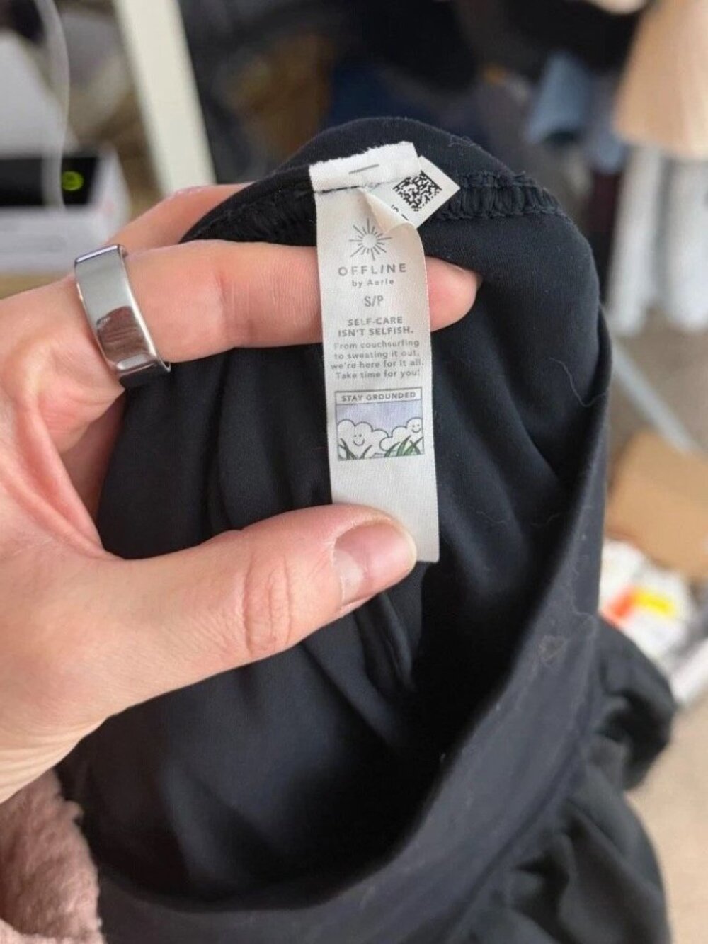 OFFLINE by Aerie Real Me Pleated Skort Black Athletic Skirt Size Small Women’s - Picture 4 of 7
